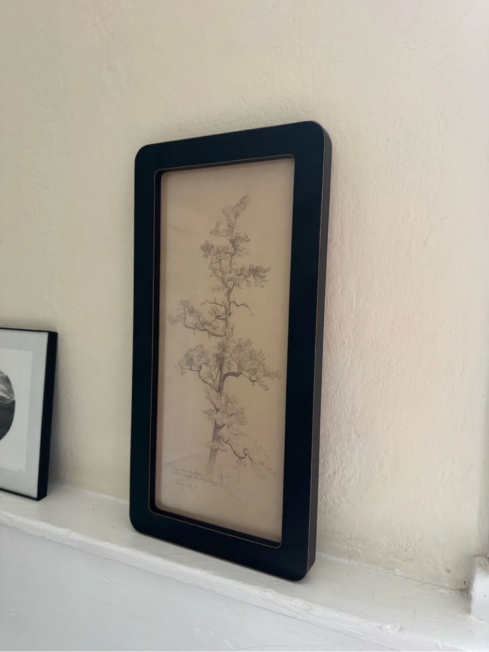 Hearth & Hand by Magnolia Black Framed Tree Sketch Wall Art